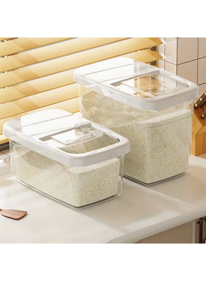 Large Capacity Sealed Rice Container 16 5 Lbs And 27 5 Lbs Options Insect Moisture Resistant Food Storage - Image 5
